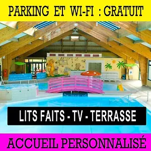 Domaine De Kerlann-mh6pers-2ch-grande Terrasse-tout Confort Camping